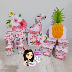 Kit Scrap Flamingo (11 itens) (Ref. 0063)