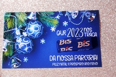 Cartão c/ Bis Natal Mod 02 (Ref. 0820)