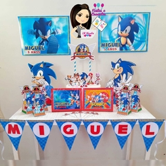 Kit Dia de Festa 04 Sonic (Ref.001)