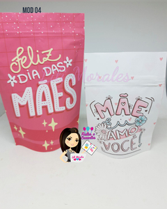 Saquinho Zip M Dia das Mães (Ref. 0495) - comprar online