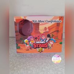 Caixa Mini Confeiteiro M Pascoa Brawl Stars