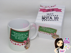 Caneca Porcelana Dia dos Professores na caixa (Ref. 0229) - comprar online