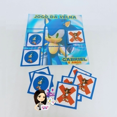 Jogo da velha Sonic (Ref. 0634) - comprar online