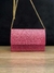 Bolsa Clutch - Rosa com glitter - comprar online