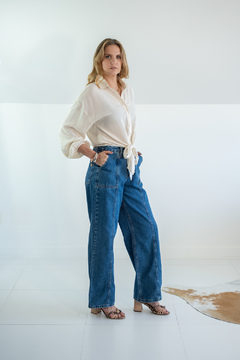 CALÇA JEANS RETA - comprar online