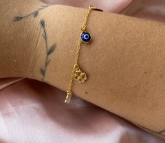 Pulseira sorte dourada - comprar online