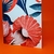 Caderno - Retro flower laranja - a.eme