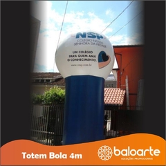 Totem Bola 4 metros - Baloarte