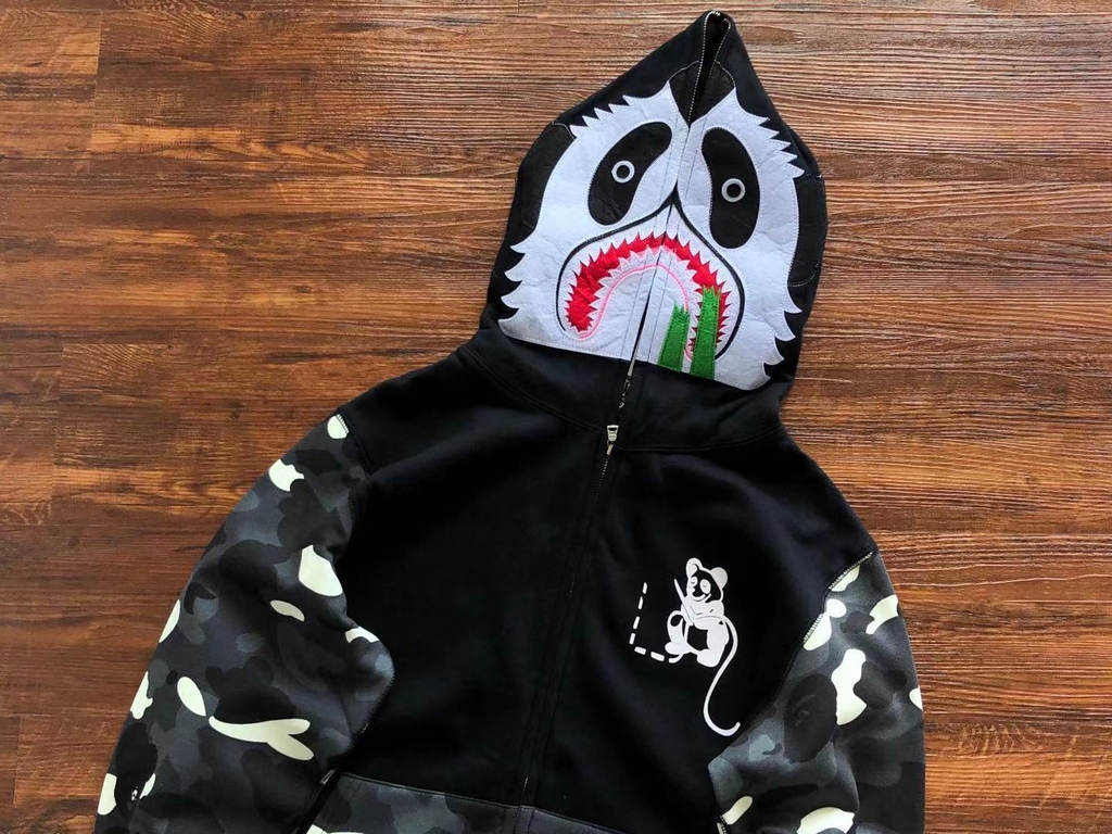 Bape panda logo best sale