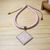 Choker Leve - rosa pastel na internet