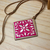 Colar Pendente Leve - pink - comprar online