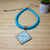 Choker Leve - azul turquesa - comprar online