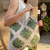 Maxi Bolsa Leve - verde/cru - comprar online