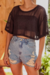 Blusa Raiou Preta