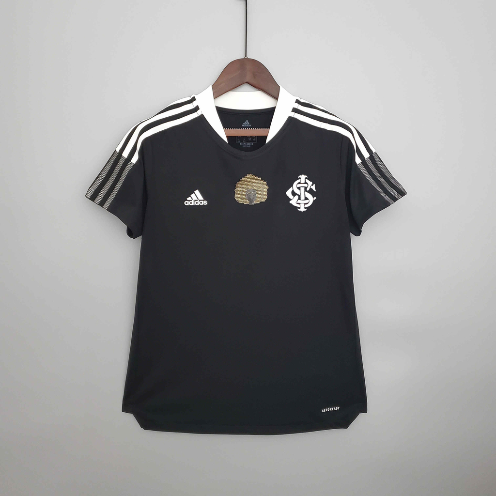 Camisa Consciência Negra Internacional Feminina - Preto adidas, adidas  Brasil