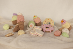 Comida Crochet: Macarrones - tienda online
