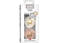 Chupetes Bib's Ivory - Blush (Packs x2) - Talle 2 - Vero Gianiodis