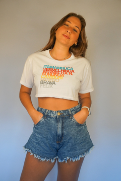 Cropped Praias - loja online