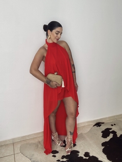 VESTIDO VERMELHO MARÍLIA