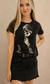 T-SHIRT FEMININA SMOKE SKULL 20023. na internet