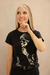 T-SHIRT FEMININA SMOKE SKULL 20023. - comprar online