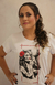 T-SHIRT FEMININA RED LIPS 20007.