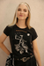 T-SHIRT FEMININA MIDNIGHT CUSTOM 20003. - comprar online