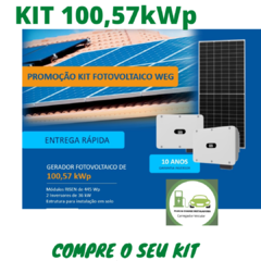Kit Fotovoltaico WEG 100,57kWp