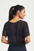 Cropped Tule Preto - comprar online