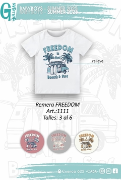 REMERA FREEDOM en internet