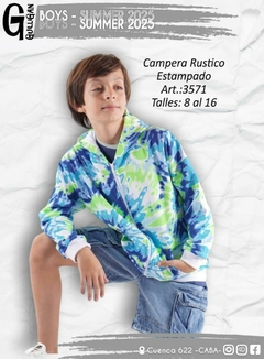 CAMPERA ESTAMPADA - Guilligan Jeans