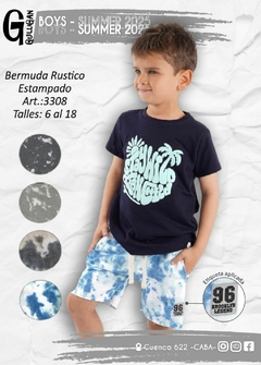 BERMUDA ESTAMPADA - tienda online