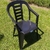 SILLA “GARDEN” NEGRA (9162)