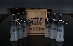 Combo 6 Vodkas ATTAS Artesanal 750ml