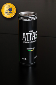 Lata Vodka ATTAS 355 mL