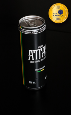 Lata Vodka ATTAS 355 mL - ATTAS Vodka