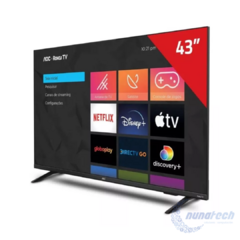 Smart Tv Led 43'' Aoc 43s5135/77g Fhd Roku Wifi Hdmi - comprar online