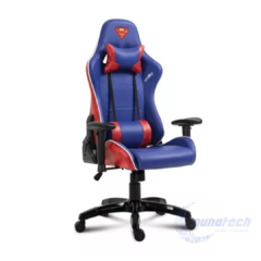 Level Up Superman Metropolis Dc Silla Gamer Lumbar Cervical