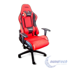 Silla de escritorio Soul GAME-CH100 gamer ergonómica (Roja y Negra)