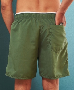 Short liso masculino - verde - comprar online