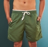 Short liso masculino - verde