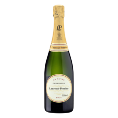 Champagne Frânces Branco Brut La Cuvée Laurent-Perrier Chardonnay Pinot Noir Pinot Meunier Garrafa 750ml