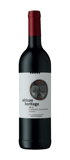 African Heritage Cabernet Sauvignon Shiraz  Wine of Origin Coastal Region