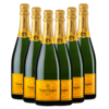 Caixa com 6 Garrafas Veuve Clicquot Champagne Brut 750ml