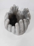 Vaso Cimento Mãos Decor 12,5x17cm - comprar online