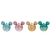 Bolas Natalina Glitter Colorida Mickey - 6 Peças - comprar online