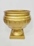 Vaso Pedestal Imperial Dourado Gold