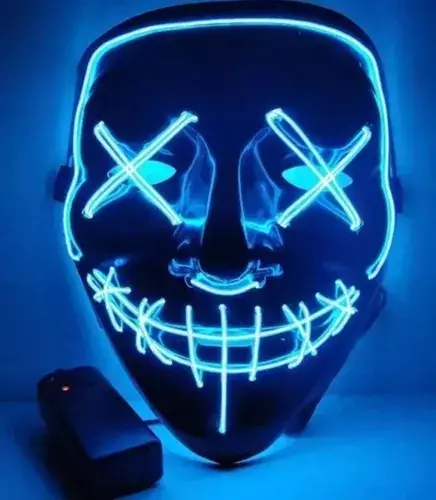 MASCARA CON LUZ