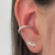 Piercing Pressão Conch Prata 925 - comprar online