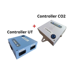 Kit Controlador de CO2 mais Controlador de Umidade e Temperatura